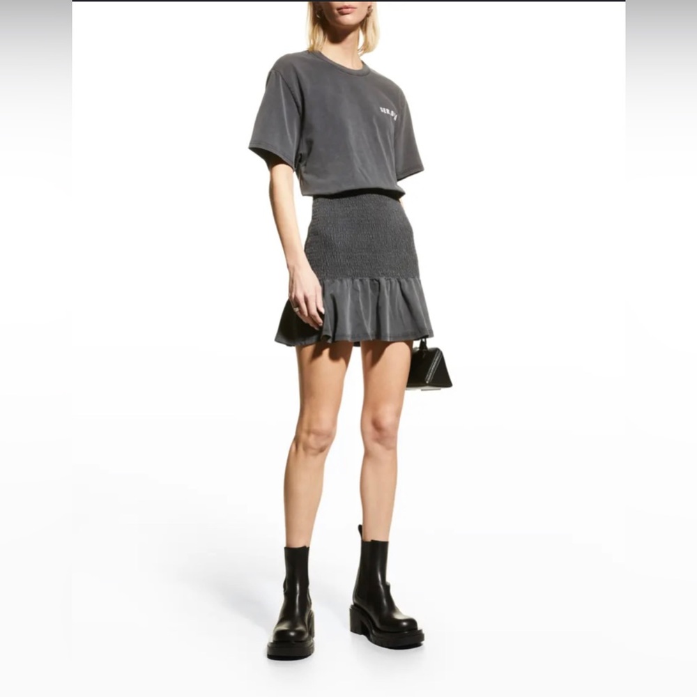 NWT SER.OY.A Miranda vintage black t-shirt dress, Size XS.